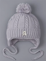 Шапка вязаная демисезонная для детей