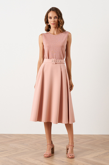 4840 Юбка женская (пудрово-розовый)