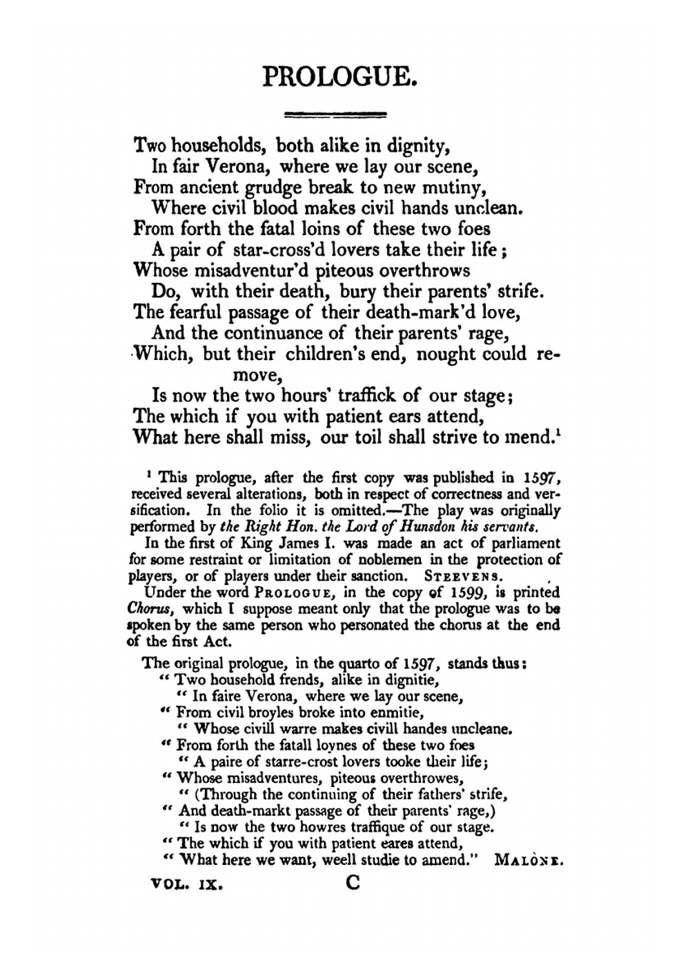 The Plays of William Shakspeare. Romeo and Juliet. Hamlet. Othello. Glossarial Index | Уильям Шекспир