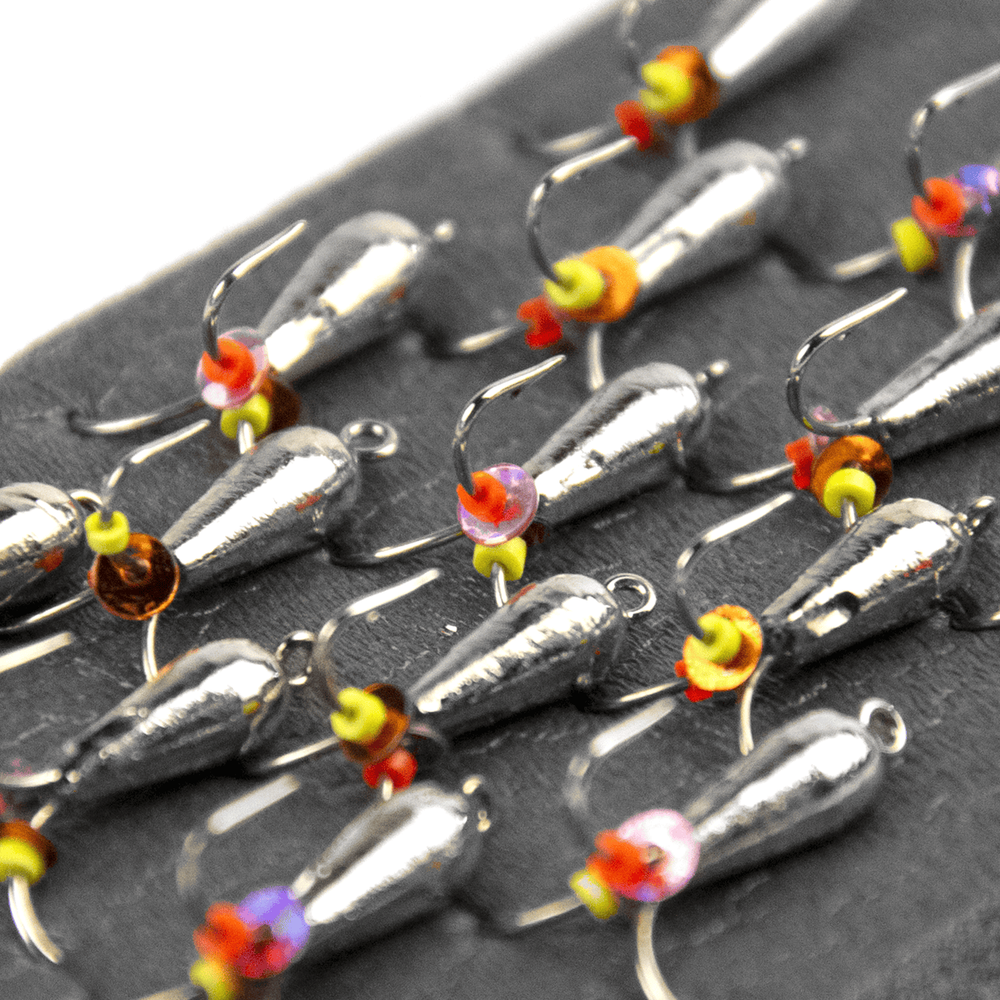 Мормышка вольфрамовая точеная "Чертик гальваника" 4мм (15шт/уп)