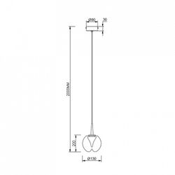 Подвесной светильник Mantra ANDROMEDA 9075