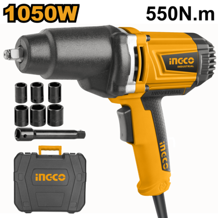 Гайковерт электрический INGCO IW10508 INDUSTRIAL 1/2" 1050 Вт 550 Нм