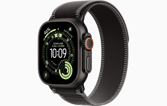 Умные часы Apple Watch Ultra 3, 49 мм, Black Titanium Black/Charcoal Trail Loop M/L