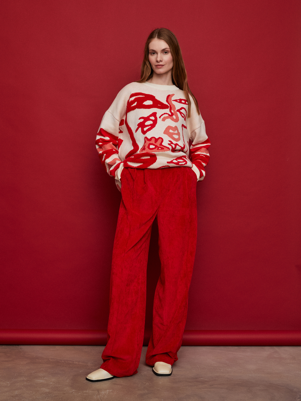 Брюки Valio Red
