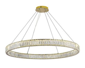 Подвесная люстра 76W 3100K-4000K 8240N/100 gold золото CRYSTAL Newport