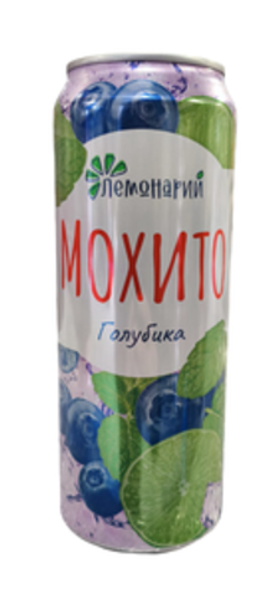 Мохито Лемонарий ГОЛУБИКА 0,45/12 ЖБ