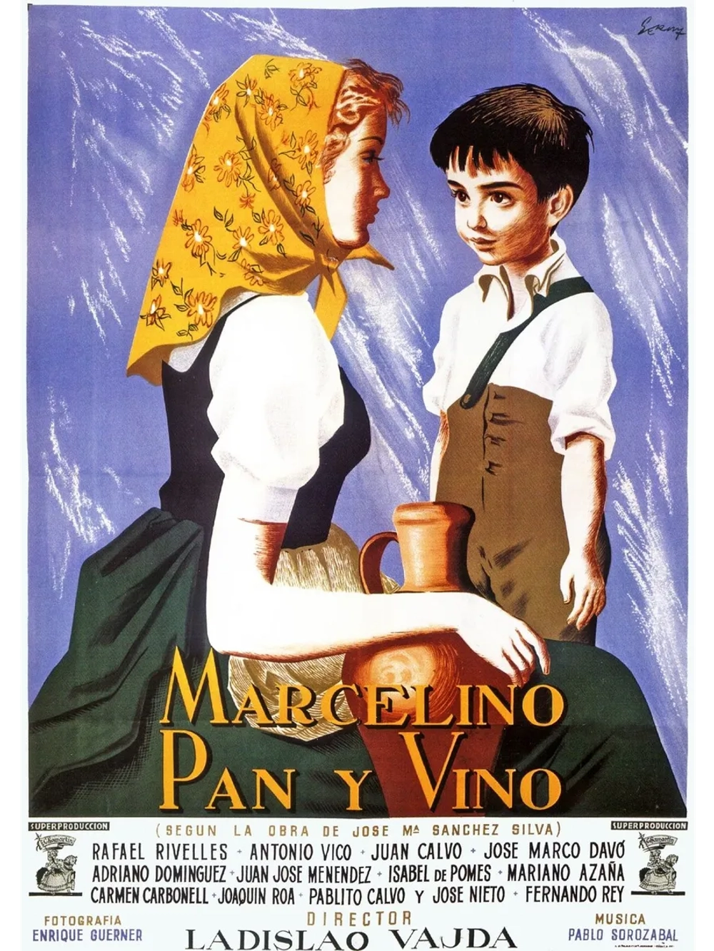 Марселино, хлеб и вино (1955) (DVD-R)