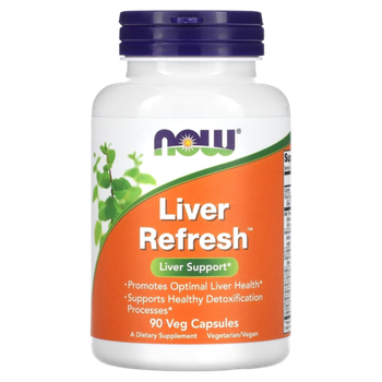 Now Foods Liver Refresh 90 Veg Capsules , Комплекс для Печени
