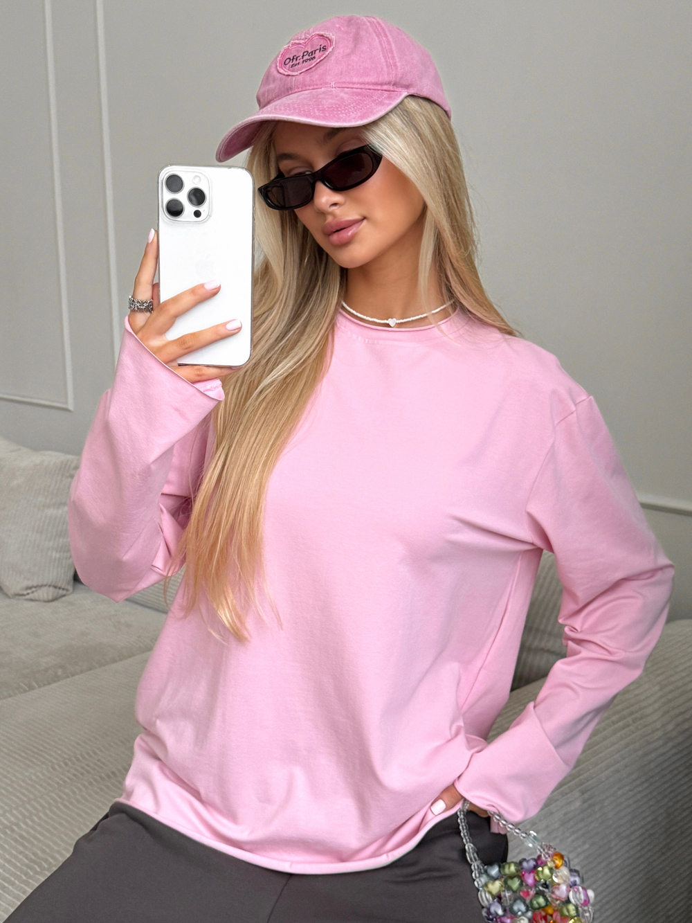 Лонгслив оверсайз