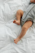 Боди с коротким рукавом на кнопках, Серый