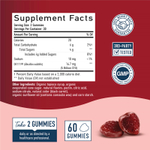 SMNutrition, Жевательные мармеладки с органическими пробиотиками, натуральная клубника, 60 жевательных таблеток