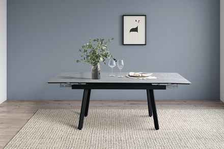 Стол керамический Герцог 1400х800х300 Серый