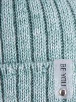 Шапка осенняя для мальчика на завязках и снуд