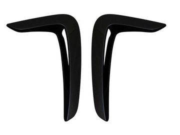 Комплект накладок на передние крылья для BMW 4 F32 / F33 / F36 (13-...) Glossy Black