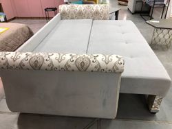 Диван "Палермо" (Ultra smoke/Армани-2602, 3 категория),