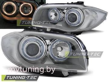 Передние фары Bmw 1 E81/E87 chrome