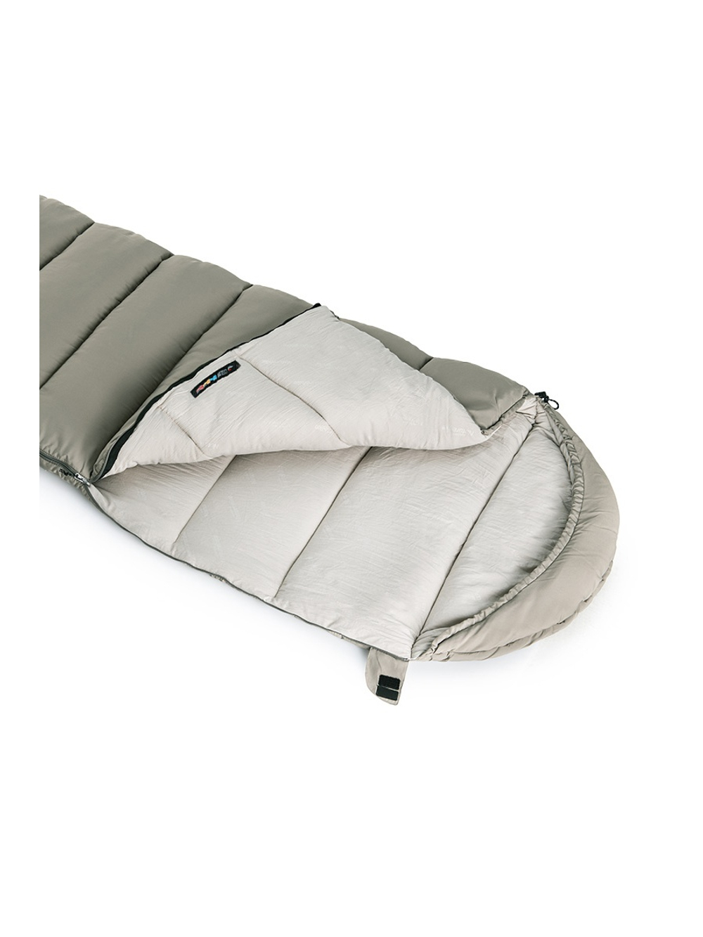 Мешок спальный Naturehike Envelope M180, (190+30)х80 см, (левый) (ТК: +12C), зеленый