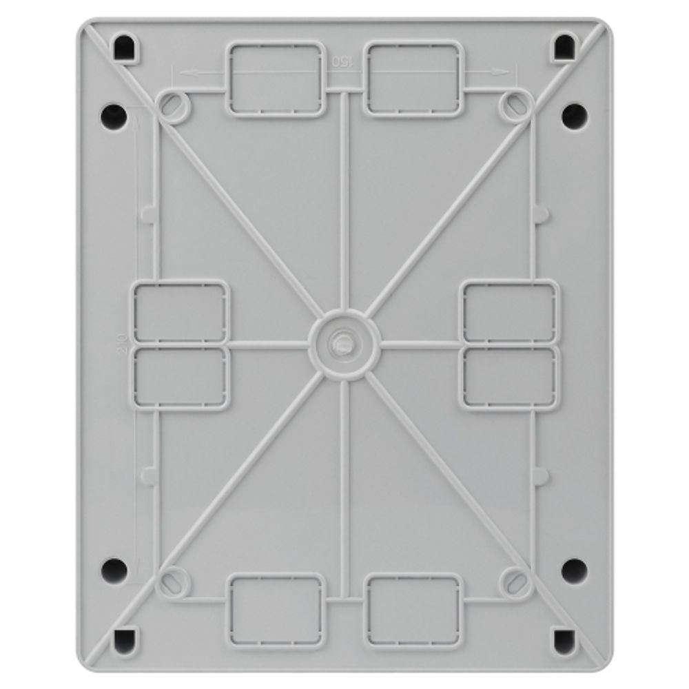 Корпус пластиковый навесной ЭРА COMFORT ЩРН-П-18 IP41 прозрачная крышка белый