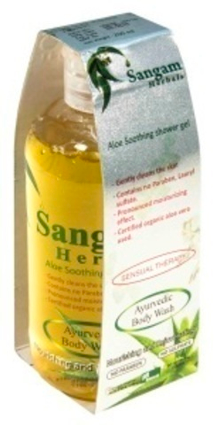 Гель для душа Sangam Herbals с соком Алоэ Чувственная терапия Sensual Therapy 200 г