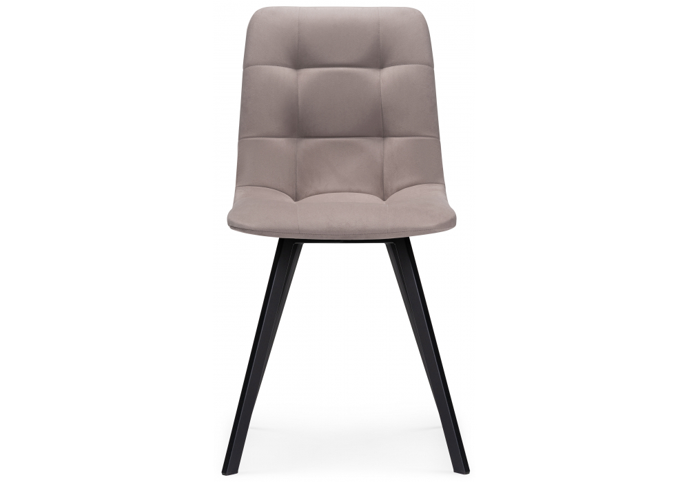 Обеденная группа Woodville Эделин латте, дуб делано темный, черный матовый