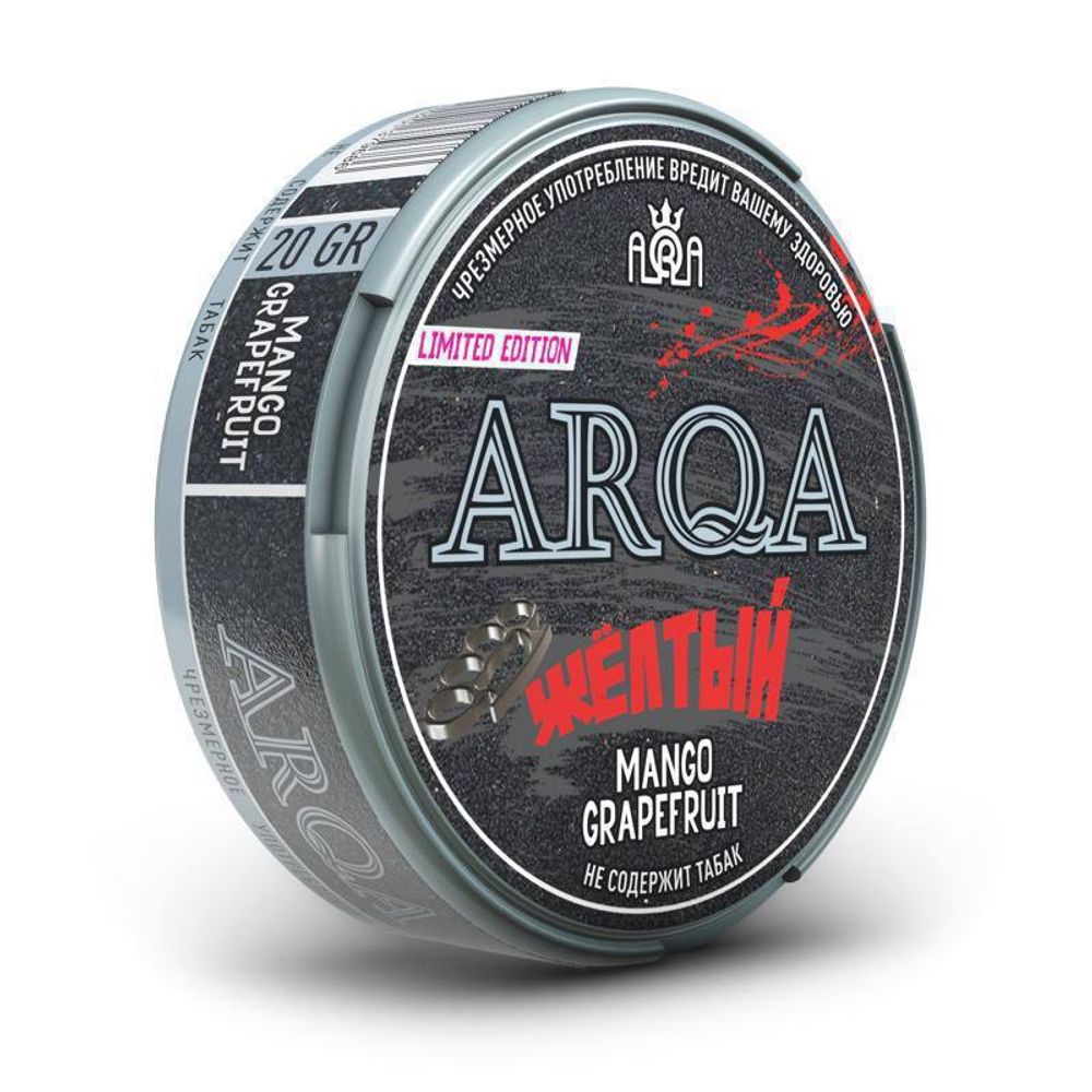 ARQA Слово Пацана - Желтый 120 МГ - Mango Grapefruit (Манго-Грейпфрут)