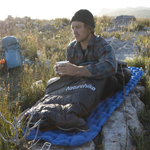 Спальный мешок Naturehike CW400 NH18C400-D с утиным пухом, размер M, артикул NH18C400-D, цвет Черный