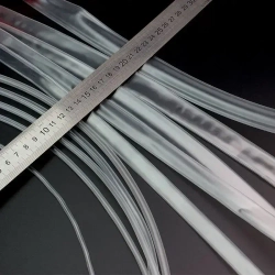 2-кратная термоусадочная трубка, 2 мм, прозрачный, длиной 10 метров