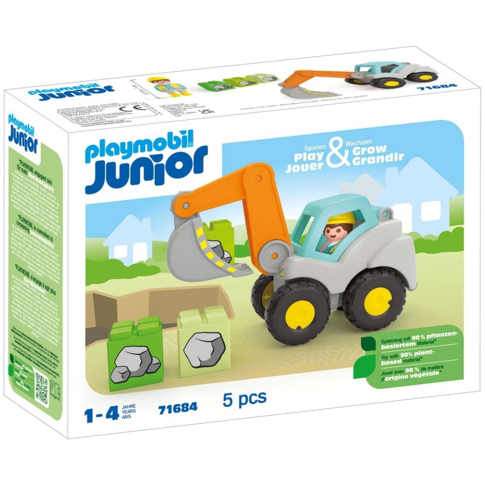 Playmobil - Junior Excavator 71684 / артикул   71684  / GTIN 4008789716842