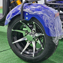 Электроскутер IKINGI X12 Pro TRIKE, трицикл, 3000 Вт, чёрный, 60В, 20Ач