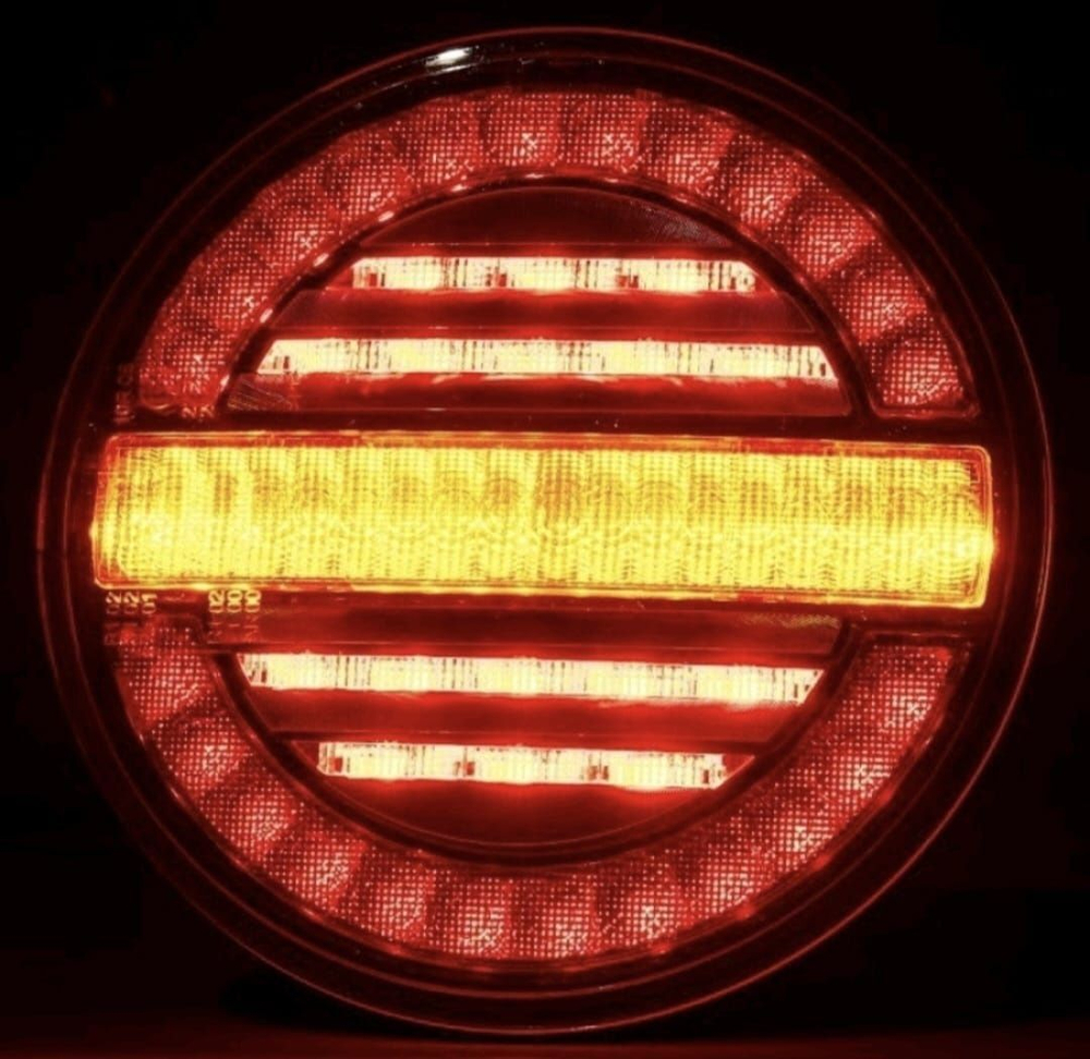 Фонарь задний Fristom FT-213 LED DI 3-функциональный задний 12/24V