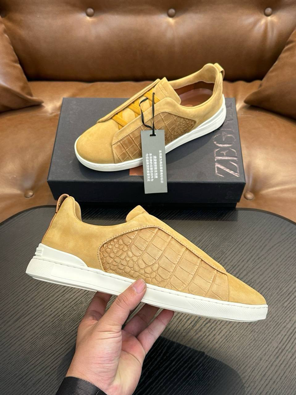 Кеды Zegna