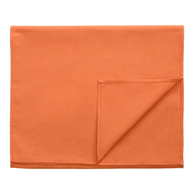 Дорожка на стол из хлопка оранжевого цвета Russian North, 45х150 см