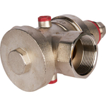 ROMMER Редуктор давления PN25 1 1/2" (с выходом под манометр 1/4")