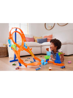 Hot Wheels HMB15 Вертикальный прыжок, трасса для гоночных машин с эффектом прыжка, игровой набор, оригинал Mattel
