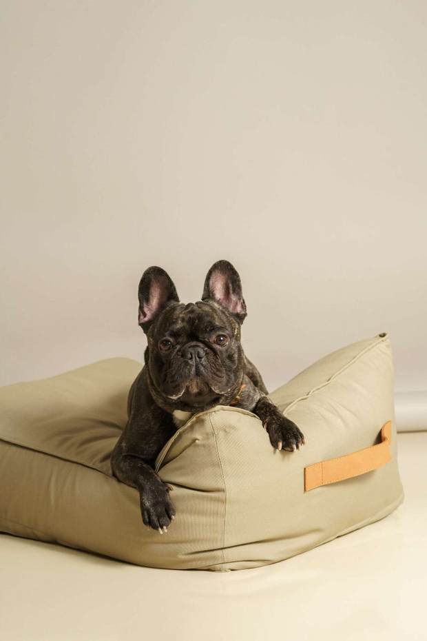 Лежанка "Пони-трамплини" Бежевая