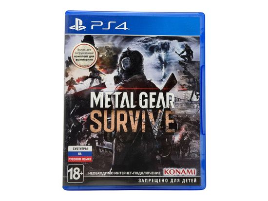 PS4 Metal Gear Survive (Б/У, Русские субтитры, CUSA-07201)