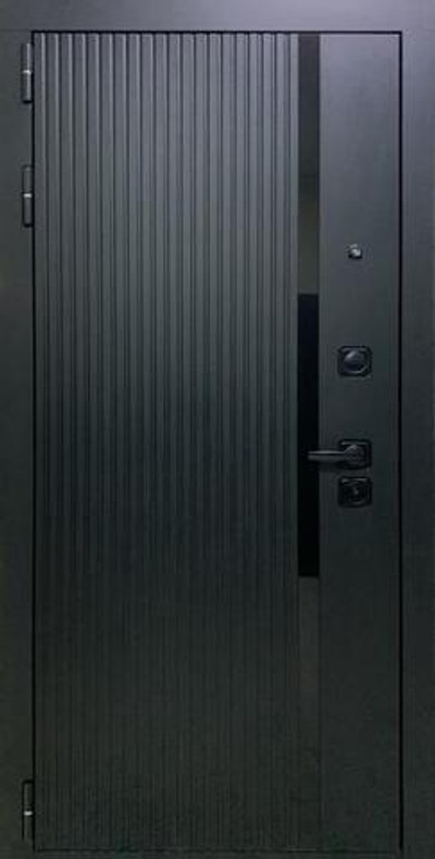 Дверь входная Форт ПИАНО ЗЕРКАЛО