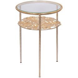 Столик декоративный Monstera Deliciosa (Монстера) Айвори