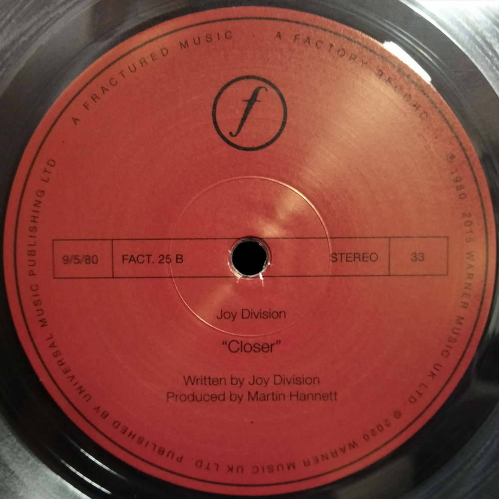 Joy Division / Closer (Limited Edition)(Clear Vinyl)(LP)