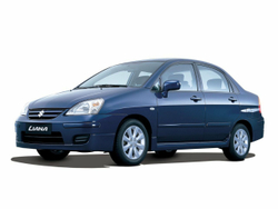 Автоковрики для Suzuki Liana (2001-2007), левый руль
