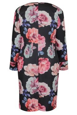 Трикотажное платье 1462ЮП, Шиповник #359Ш051462ЮП