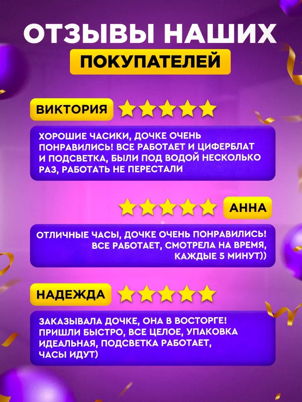 Часы наручные