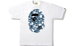 A Bathing Ape Stripe Abc Camo Big Ape Head Tee