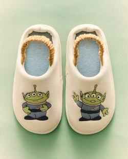 ZARA HOME ДЕТСКИЕ ТАПОЧКИ TOY STORY ©DISNEY, ЭКРЮ