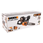 WORX WG381E аккумуляторная цепная пила (2 x 2 Ач, ЗУ)