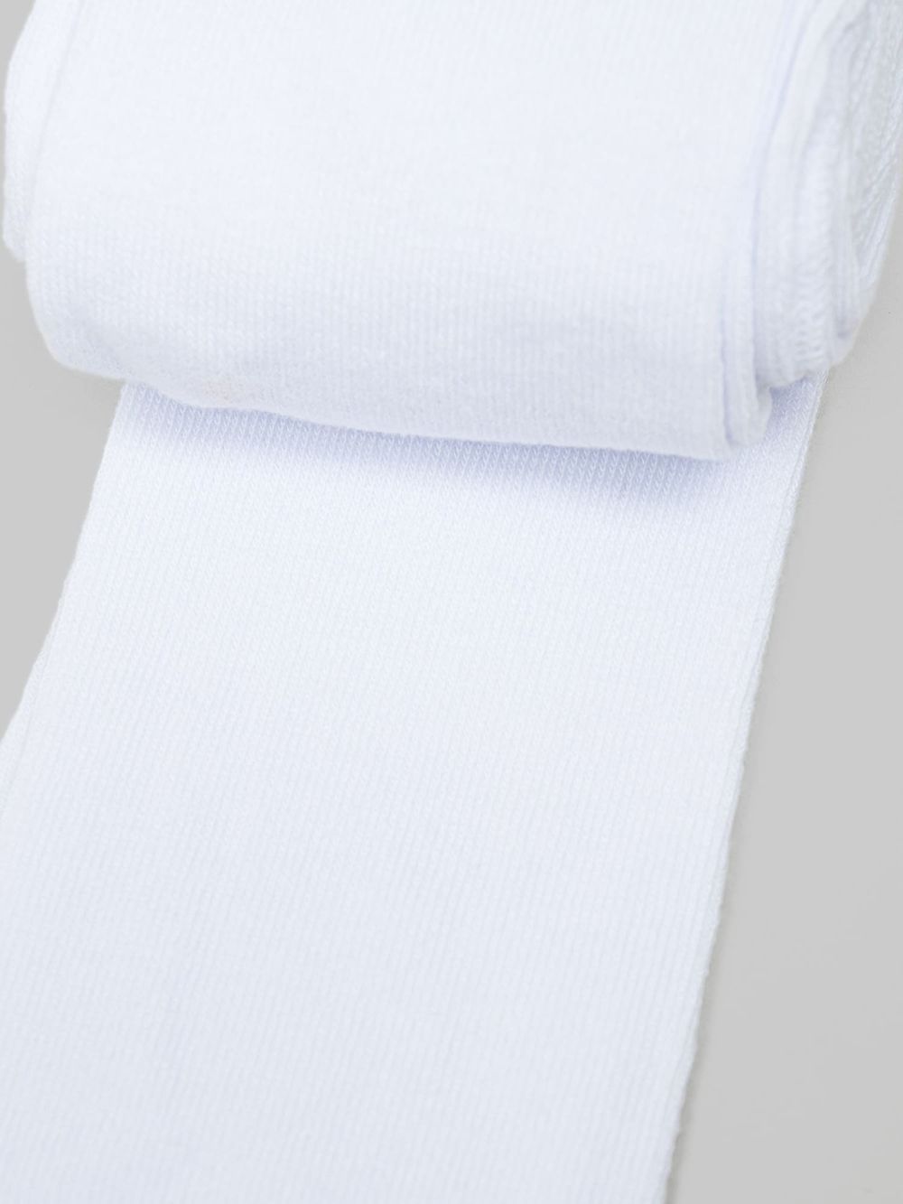 Колготки однотонные "Белые" 7+