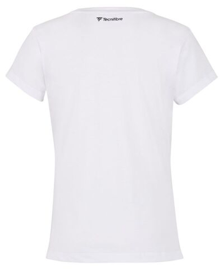 Женская теннисная футболка Tecnifibre Training Tee 2023 - white
