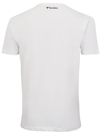 Мужская теннисная футболка Tecnifibre Padel Tee - белый