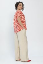 Костюм Яркие планы (бежево-красный) К13591-30М LT Collection