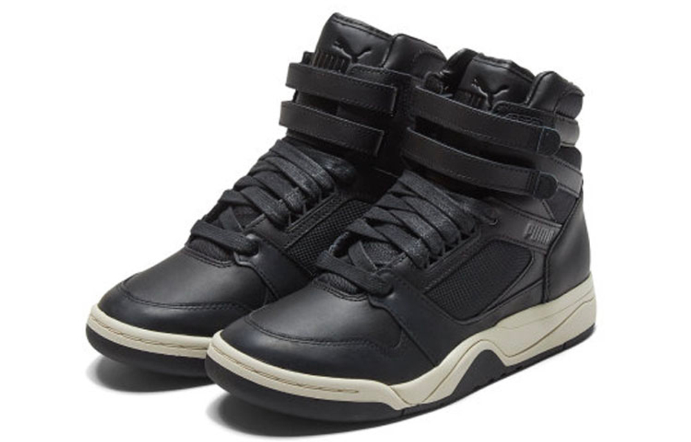 PUMA Palace Guard Mid Courtside "Black White"